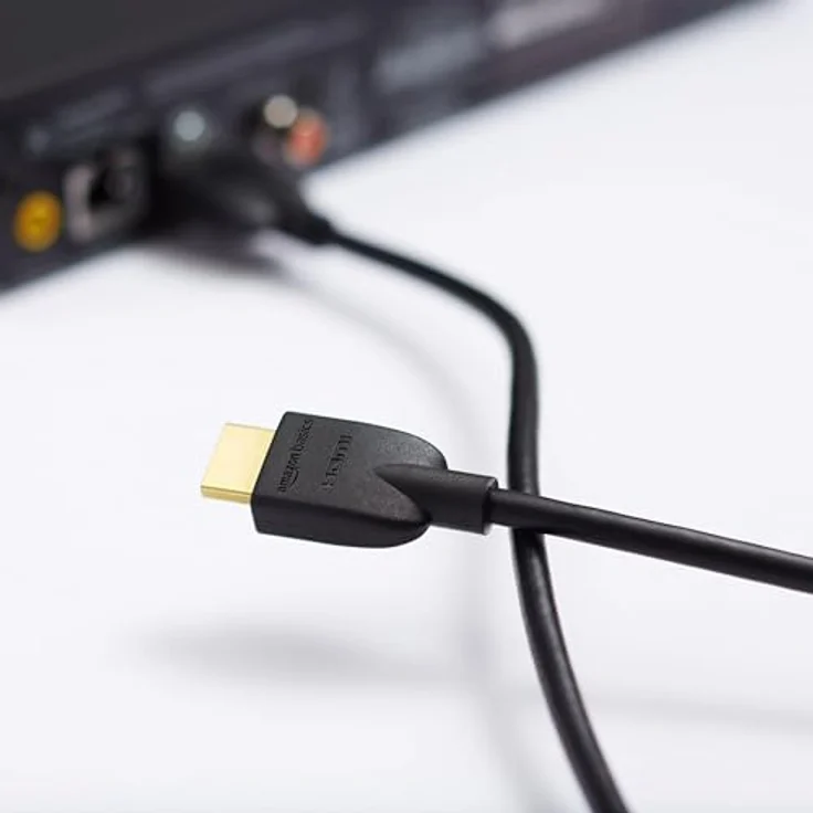 AmazonBasics Hochgeschwindigkeits-HDMI-Kabel 2.0, Ethernet, 3D, 4K-Videowiedergabe und ARC, Ultra-HD, 0,91 m – Bild 5