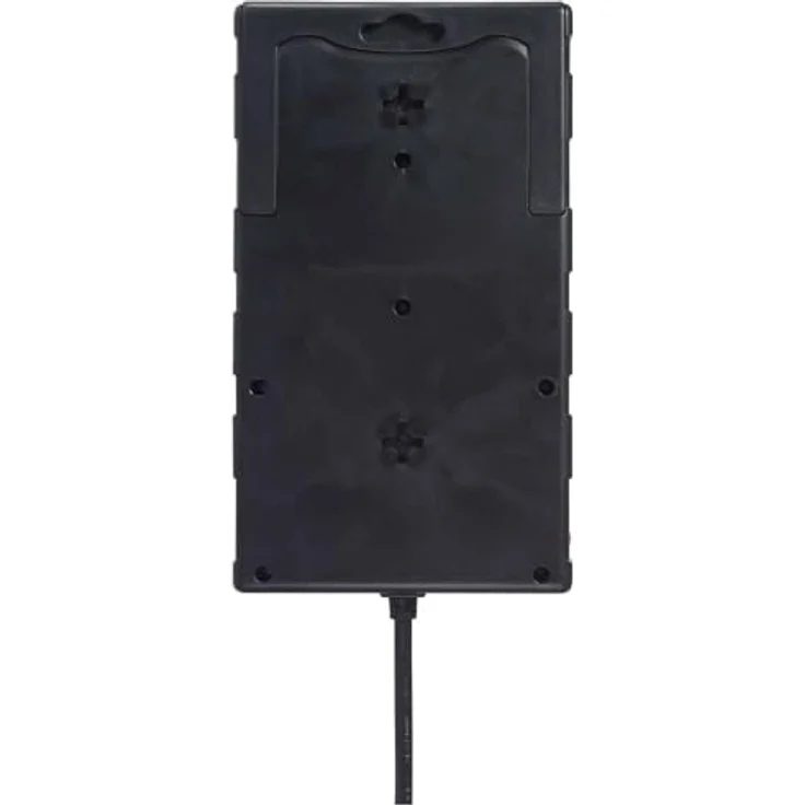 Sygonix SY-4751202 Überspannungsschutz-Steckdosenleiste 8fach Schwarz (Kabellänge 1.40 m) – Bild 3