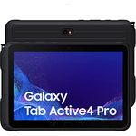 Samsung Galaxy Tab Active4 Pro Tablet Android 10,1 Zoll WLAN RAM 4GB 64GB 12 Black [Italienische Version] 2022