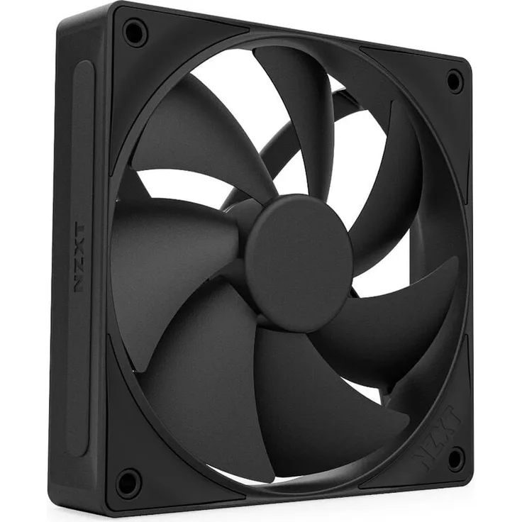 NZXT F140P V2 PWM Lüfter, 140mm, hoher Luftdruck für Radiatoren, leiser Betrieb, schwarzes Design