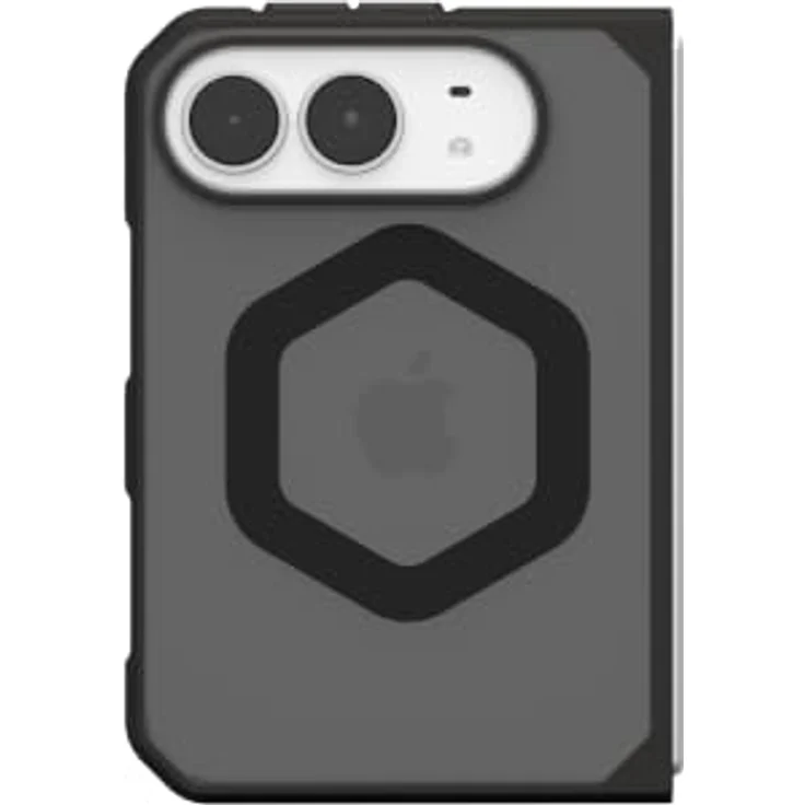 Urban Armor Gear Mouve MagSafe Case für iPhone Duo, transparente Rückseite, Aschefarbe, robust und kompatibel mit Zubehör – Bild 4