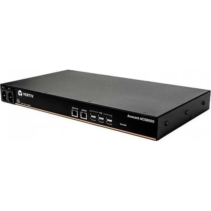 Vertiv 16-PORT ACS8000 Advanced Console Server, ARM Cortex-A9, Rack Server mit dualem Kernel und DSView™-Managementsoftware