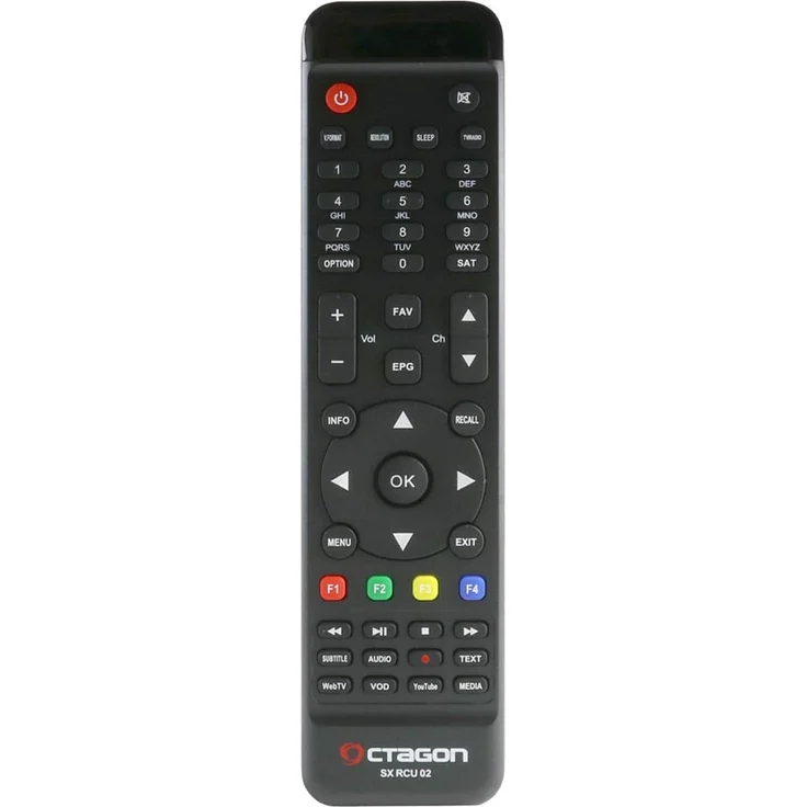 Octagon SX RCU 02 Original Fernbedienung für Octagon SX-Serie (SF8008, SX8x, SX88x, SX988)