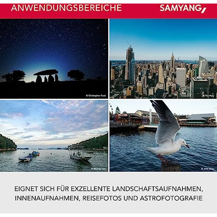 Samyang AF 18 mm F2.8 FE ( Tiny but Super Wide ) ? Autofokus Vollformat und APS-C Festbrennweite Objektiv Sony E E-Mount für Sony Alpha A9 A7 A6600 A6500 A6400 A6300 A6000 A5100 A5000 Nex Kamera – Bild 3