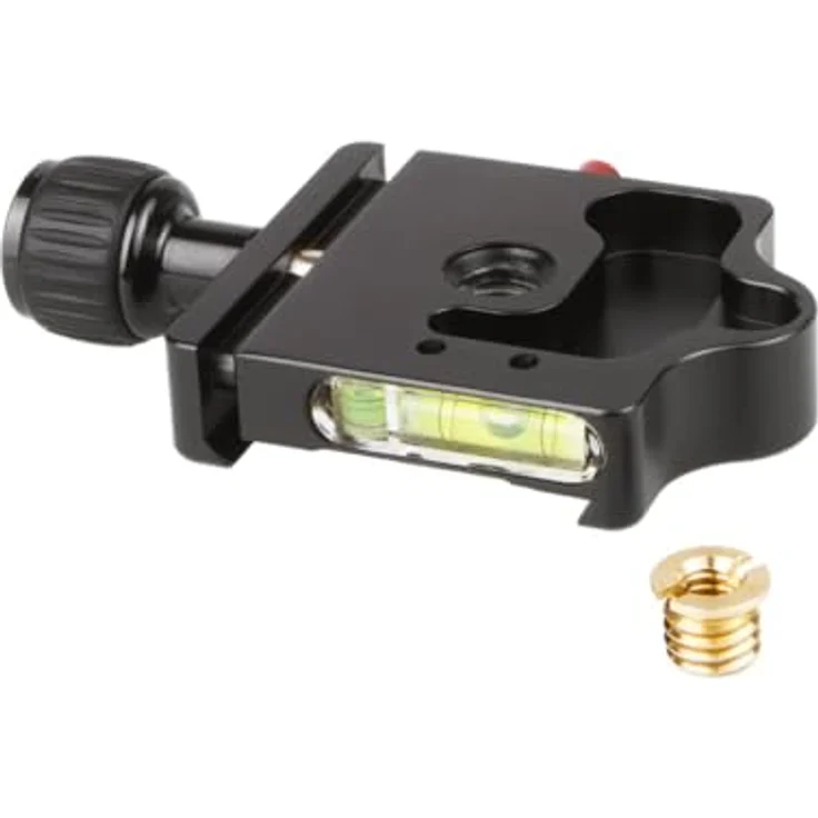 Sirui MP-20 Schnellwechselbasis (Alu, 1.4 Zoll und 3.8 Zoll, 78 x 56 mm, 78 g) schwarz – Bild 5