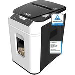 Profi Aktenvernichter P5 Autofeed- 180 Blatt gleichzeitig, Kreuzschnitt- Automatische Abschaltung, Extrem leise mit 58 dB, Touch-Bedienfeld, Riesiger 32 L Behälter, Beeindruckende Wertigkeit- DSGVO