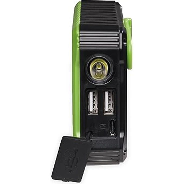 Denver Solar-Powerbank PSO 10012 10000 mAh + manueller Dynamo – Bild 4