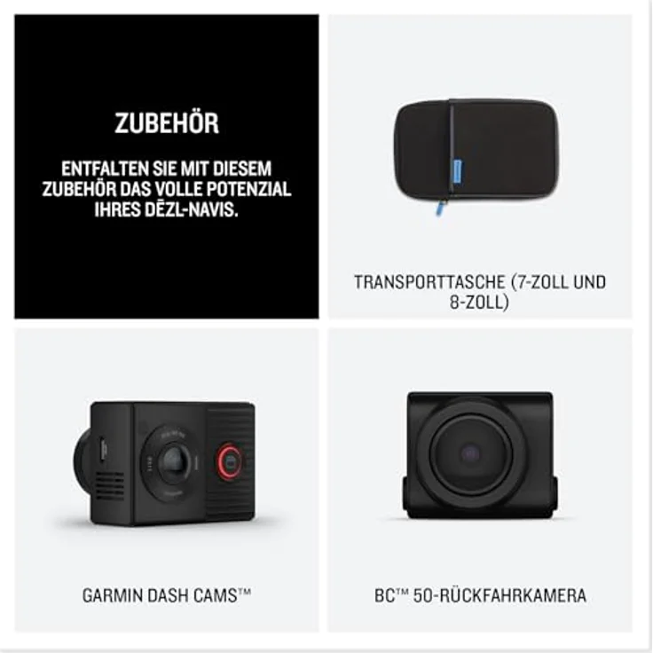 Garmin dēzl LGV1020, 10 Zoll Lkw-Navigationssystem mit benutzerdefinierter Routenplanung und Satellitenbildern – Bild 8