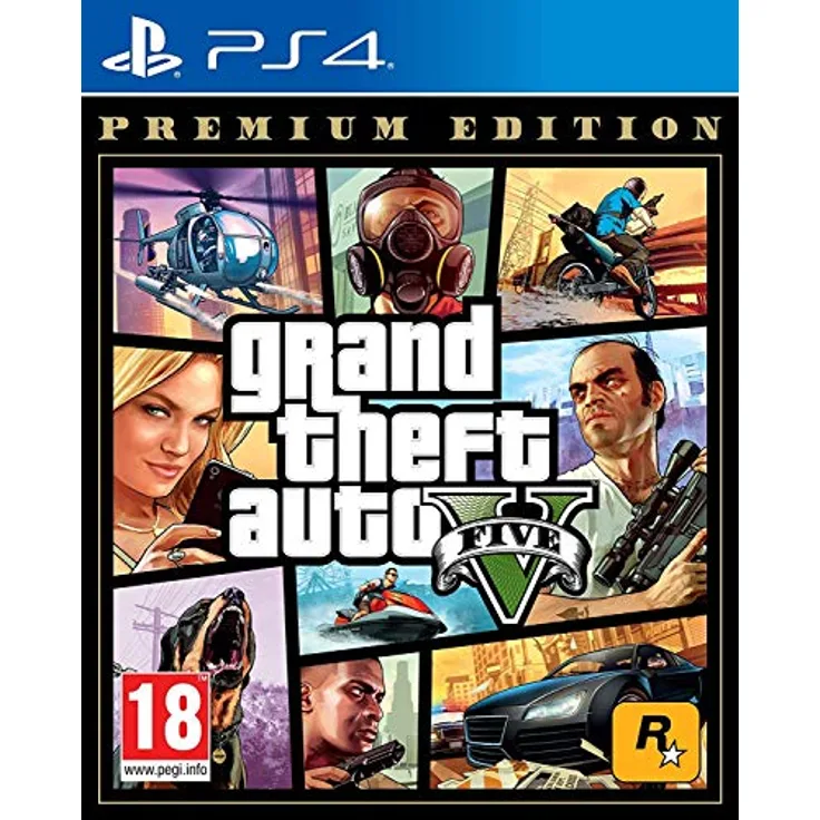 Grand Theft Auto V Premium Ed. PS4