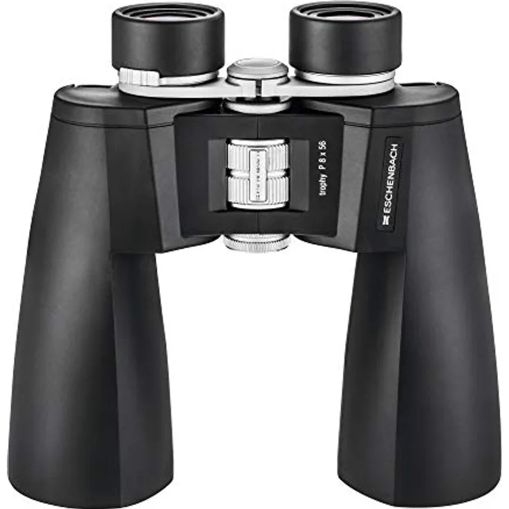 Eschenbach Optik Fernglas Trophy P 8x56, Porro, Jagd, besonders lichtstark, wetterfest, schwarz