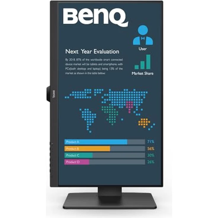 BenQ BL2786TC, 27" 1080p Business Monitor mit 100Hz Bildwiederholrate, ergonomisch höhenverstellbar, USB-C Konnektivität – Bild 3