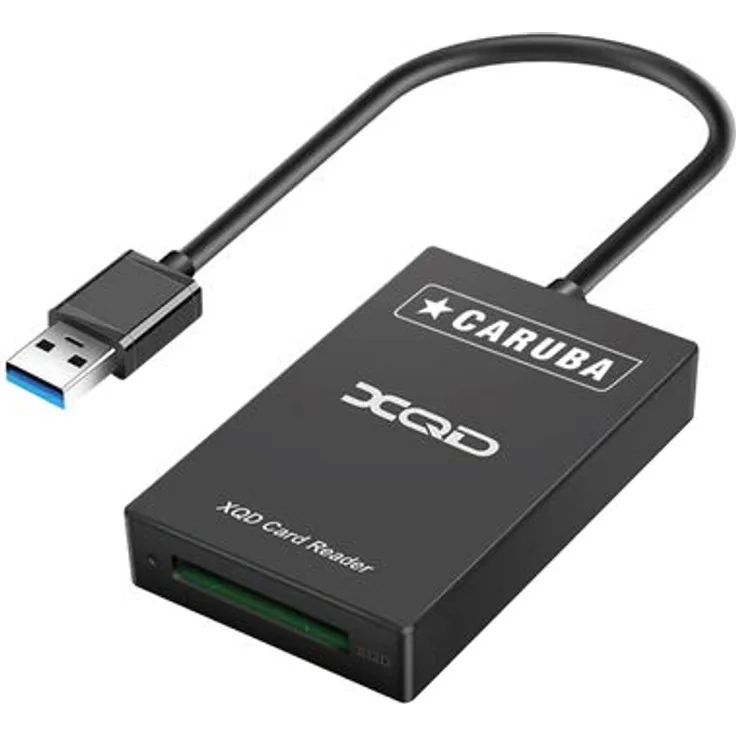 Caruba Kartenleser XQD USB 3.0, hochgeschwindigkeits Kartenlesegerät für XQD-Speicherkarten