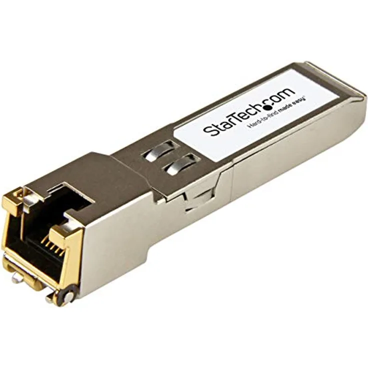 StarTech.com Transceiver Modul (SFP+ Module, 10/100/1000Base-TX Citrix kompatibel, Kupfer, RJ-45 Kupfer mit DDM)