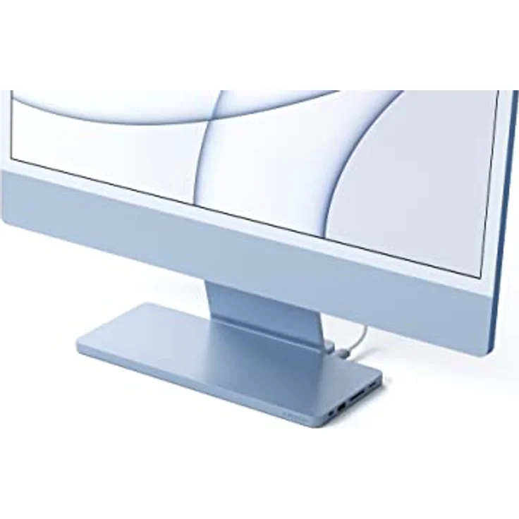 Satechi USB-C Slim Dock für 24 iMac Blau USB-C, mit NVMe-SATA-Gehäuse und schnellem Datentransfer – Bild 1