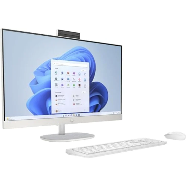 HP 27-cr1000ng Core Ultra 5 All-in-One PC, Intel Core Ultra 5 125H Prozessor, 16 GB RAM, 512 GB SSD NVMe, Windows 11 Home, 64 Bit, schwarz – Bild 2