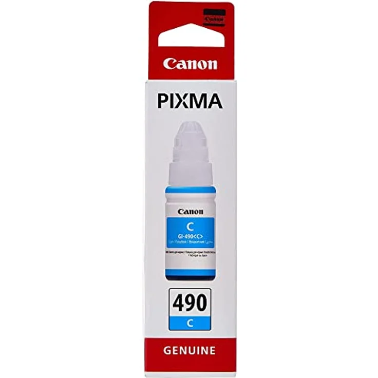 Canon GI490C passend für Pixma G1400 Tinte Cyan 0664C001 7000 Seiten 70ml – Bild 2