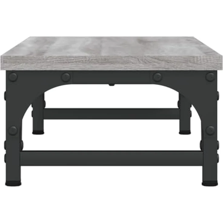 vidaXL Monitorständer Grau Sonoma 55x23x14 cm Holzwerkstoff mit ergonomischem Design – Bild 5
