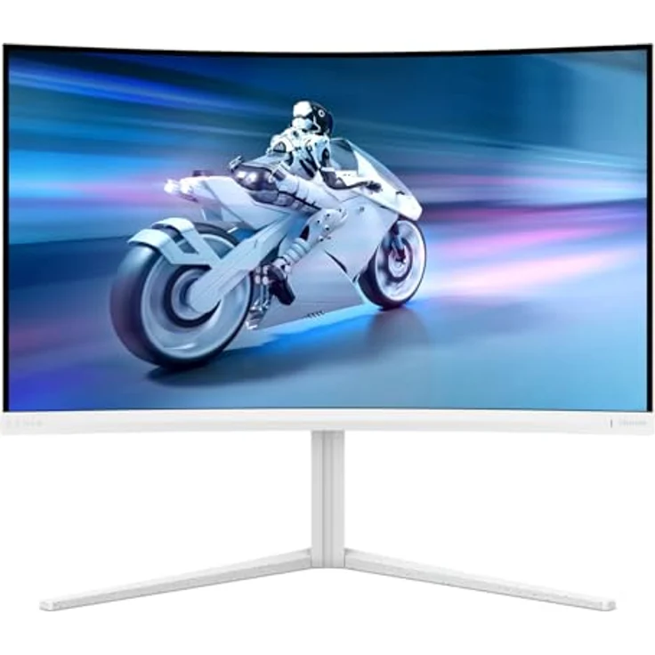 Philips Monitors Evnia 32M2C5501-32 Zoll QHD Curved Gaming Monitor, 180 Hz, 1 ms GtG, FreeSync Premium (2560x1440, 2X HDMI 2.0, 1x DisplayPort1.4) Weiss – Bild 2