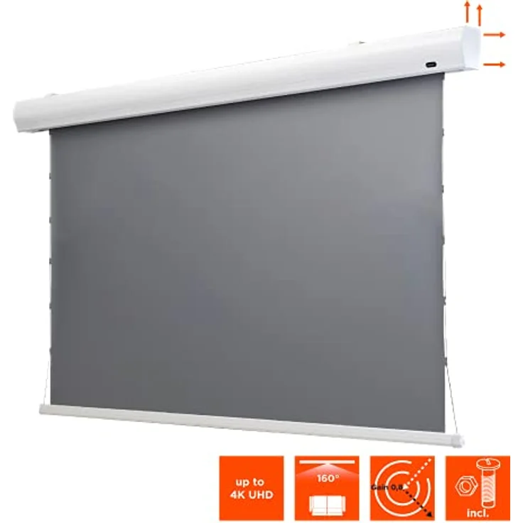 celexon HomeCinema Motorleinwand Tension 199 x 112 cm, 90'' - Dynamic Slate ALR – Bild 10