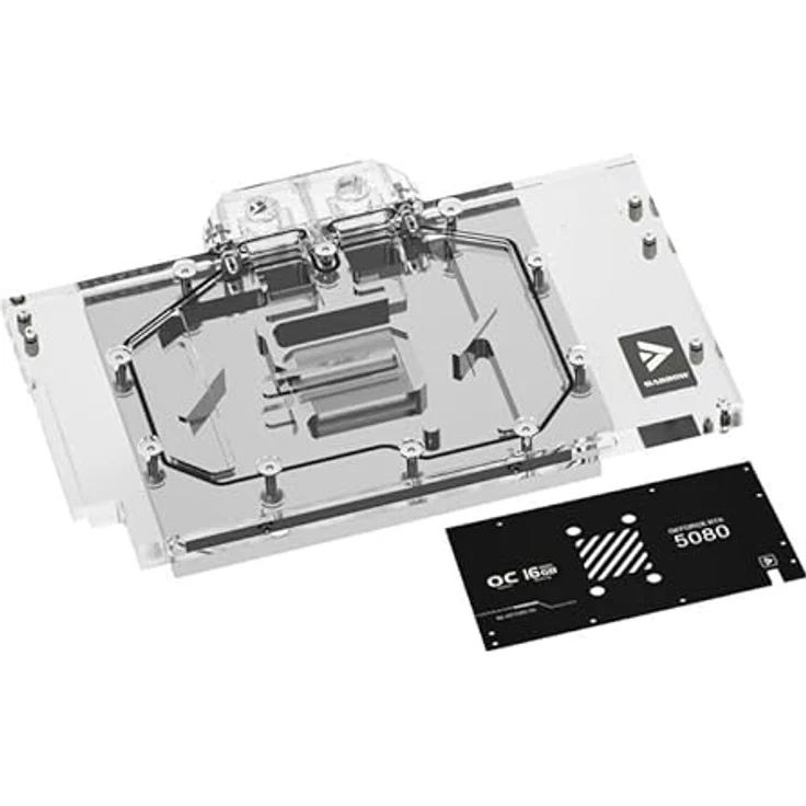 Barrow ASUS TUF 5080 Aurora RGB LRC 2.0 Waterblock VGA, schwarz, für RTX 5080 und 5070Ti Serien – Bild 1