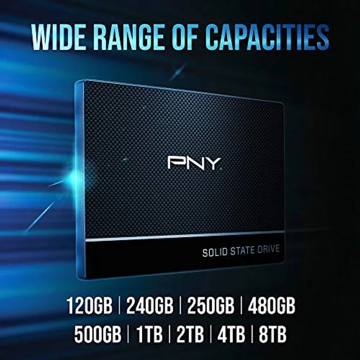 PNY CS900 1TB 2.5 SATA III Internal Solid State Drive (SSD) - (SSD7CS900-1TB-Rb) – Bild 6