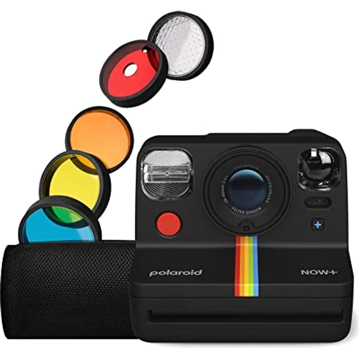 Polaroid Now+ Gen 2 Sofortbildkamera - Schwarz, Keine Filme – Bild 1