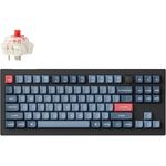 Keychron V3 Max TKL Custom Wireless Mechanische Tastatur, 2.4 GHz/Bluetooth/USB-C 3-Mode RGB, QMK/VIA Programmierbare Makros, Hot-Swap PBT Tastenkappen Gateron Jupiter Red