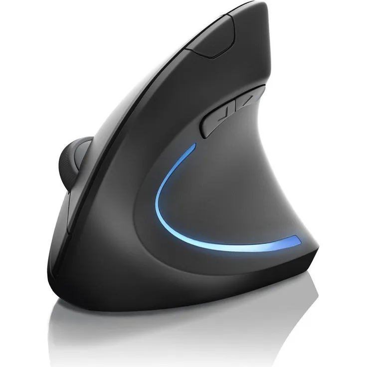 CSL ergonomische Maus (Bluetooth, vertikal, kabellos, Vorbeugung gegen Mausarm, schwarz) - Preisvergleich