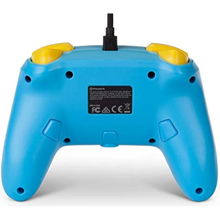 PowerA Enhanced Wired Controller - Pikachu Charge Blau, Gelb (1518806-01) (Switch) – Bild 3