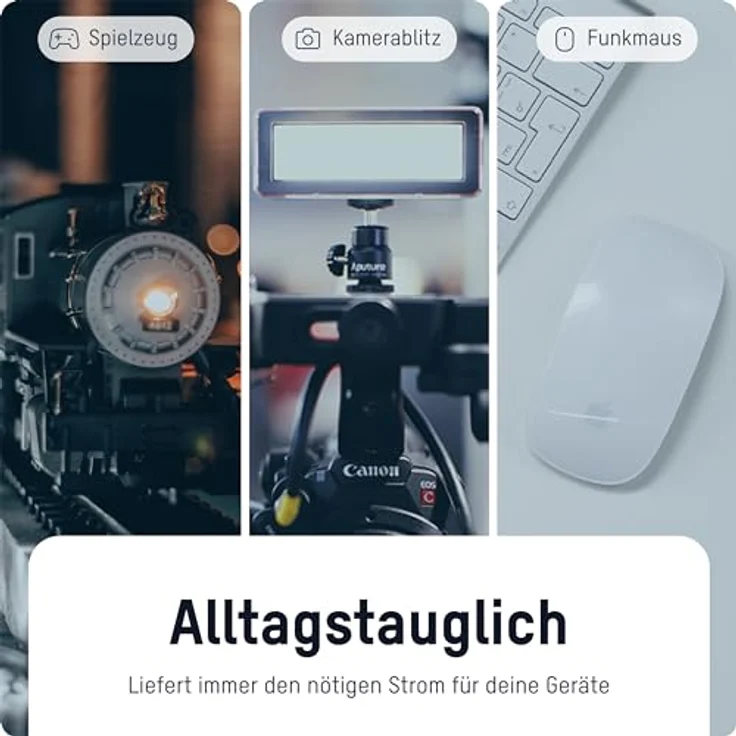 ANSMANN Akku AAA Micro 550 mAh 1,2V NiMH, 4 Stück, wiederaufladbar mit maxE – Bild 5