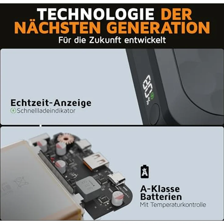 Xtorm Fuel Series 5, Powerbank mit 10000 mAh, 20 W USB-C Ausgang, Schwarz – Bild 5