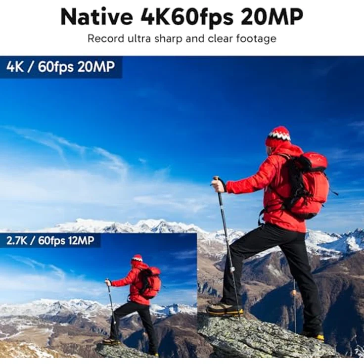AKASO V50 Elite 4k-Action-Cam (4K) inkl. Zubehör-Kit  – Bild 2
