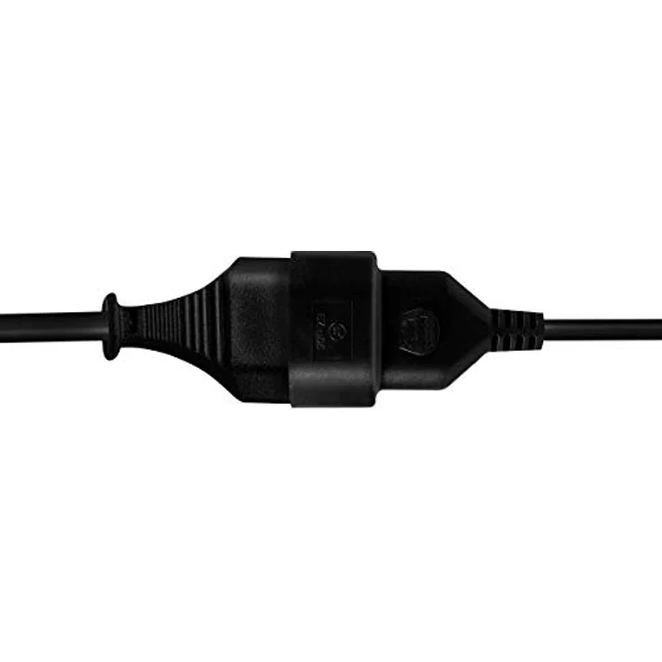 LogiLink CP122 Netzkabel Euro E 7-16 Stecker zu Buchse, 1m schwarz – Bild 5