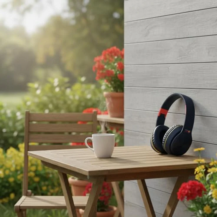 Universal Textiles Oracle Red Bull Racing HP160, Over-Ear Kopfhörer mit Bluetooth (Kabellos), Farbe Blau – Bild 7