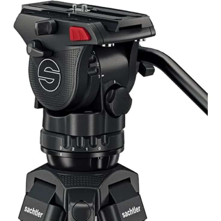 Sachtler Stativ System Ace M MS Mk II (1001M), Kamera-Zubehör mit 2-stufigem Aluminiumstativ, unterstützt Nutzlasten bis zu 4 kg (8,8 lbs), 5 Stufen des Gegengewichts, Sachtler-Drag mit 3 + 0 Schritten. – Bild 4