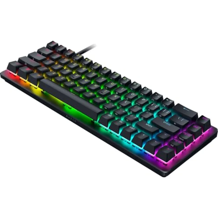 Razer Huntsman V3 HE Magnetic Mini 65%, Kabelgebundene Gaming-Tastatur mit 8KHz Polling-Rate, RGB-LED, magnetischen Schaltern, Schwarz – Bild 17