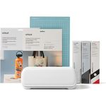 Cricut Joy Xtra Starter Bundle P, Plotter mit Bluetooth, 21,6 cm Schnittbreite, weiß, umfangreiches Zubehörset