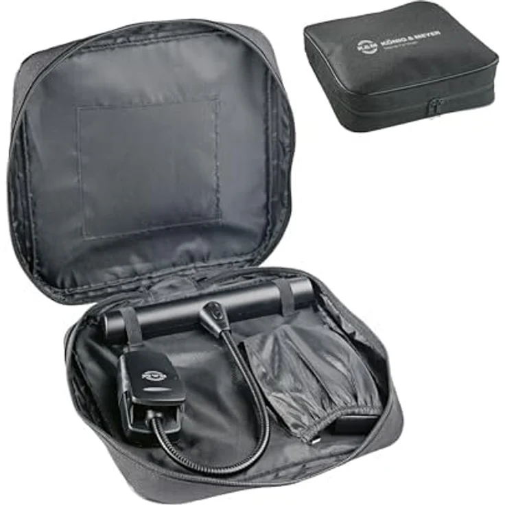 K & M 12249 Orchestra Light Eos Schwarz T-förmige Schreibtischlampe 9 LEDs – Bild 3
