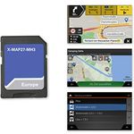 Xzent X-MAP27-MH3, Micro-SD-Karte für Fahrzeugnavigation mit Camper-Navigation für Europa, über 20.000 Camping-P.O.I. und 3 Jahre Updates