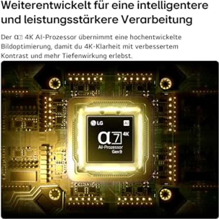 LG 85QNED7EB3A TV 85 Zoll (215 cm) 4K QNED Mini LED AI TV (α7 Gen9 4K AI Prozessor, webOS 26, 60Hz (VRR bis zu 60Hz)) [Modelljahr 2026] – Bild 5