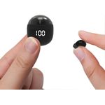 Xmenha Leichte und unsichtbare Sleepbuds Mini In-Ear-Kopfhörer (Kristallklare Anrufe, ungestörter Schlaf, Klare Sound & lange Akkulaufzeit)