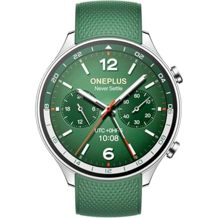 ONEPLUS Watch 2R 47 mm Bluetooth Grün (Waldgrün) - Smartwatch mit Zwei Jahre Garantie – Bild 2