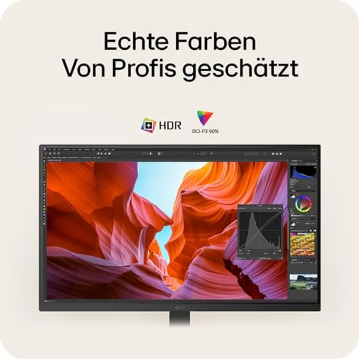 LG Smart Monitor 27U730A-B.AEU, 27" 4K UHD Monitor mit HDR10, IPS, USB-C (90W), Bluetooth, Schwarz – Bild 4