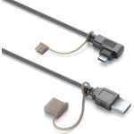 Interphone INTERPHONE Ladekabel USB-A zu USB-C, Ladekabel für RIDESYNC, schwarz