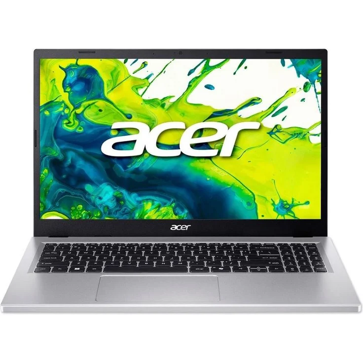 Acer Aspire Go 15 (AG15-71P-33RE), 15,6" Full-HD Notebook mit Intel Core i3-1315U, 8GB RAM, 512GB SSD, Silber