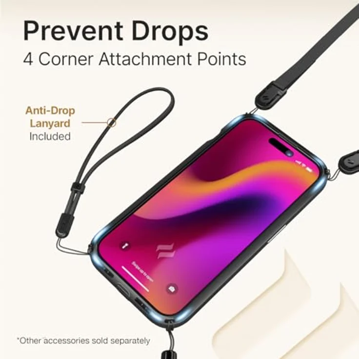 Catalyst Influence Case compatible with Magsafe iPhone 15 Stealth Black - Handyhülle mit Magsafe Kompatibilität für das iPhone 15 in Stealth Black Farbe – Bild 2