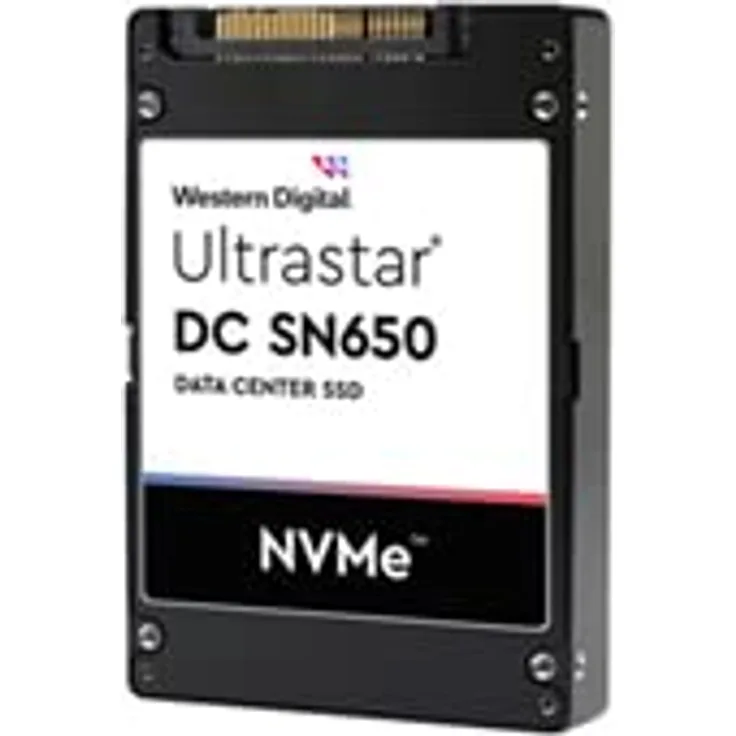 WD Ultrastar DC SN650 WUS5EA176ESP5E3 - SSD - 7.68 TB - U.3 PCIe 4.0 x4 (NVMe) - 2.5" (6.4 cm) - intern