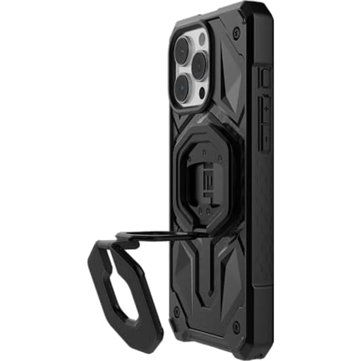 UAG Monarch Mag2 Ring Stand, Smartphone Halterung mit Kickstand-Funktion, MagSafe-kompatibel, Schwarz – Bild 9