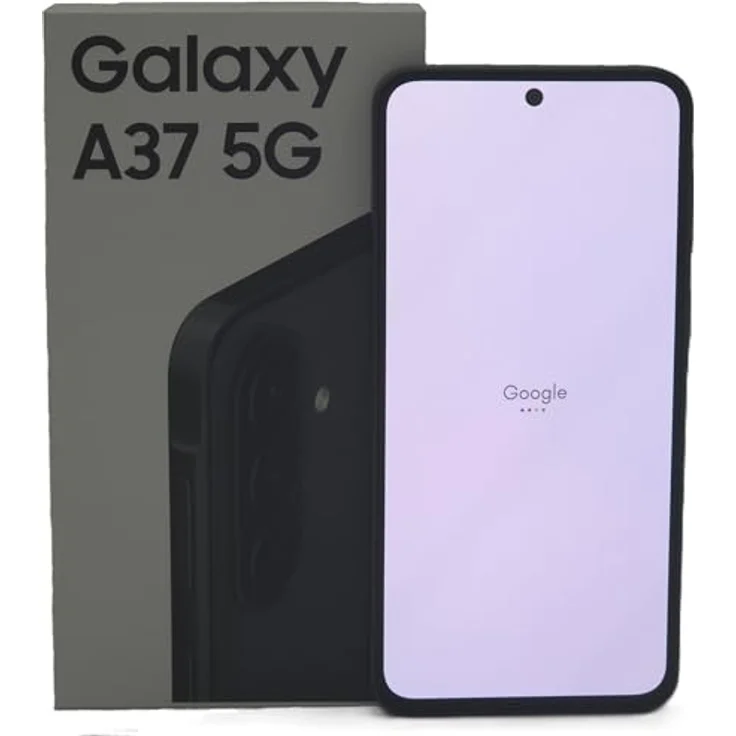 Samsung Galaxy A37 256GB Speicher, 6,7" FHD+ 120Hz, 50MP Kamera, 5.000mAh, Exynos 1480, Android 16, Energieeffizienzklasse A, Awesome Charcoal – Bild 2