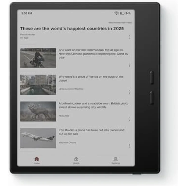 BOOX Go Color 7 Gen II, Farb-E-Ink-E-Reader mit 7 Zoll, Schreibfunktion, Android 13, 64 GB Speicher, Schwarz – Bild 4